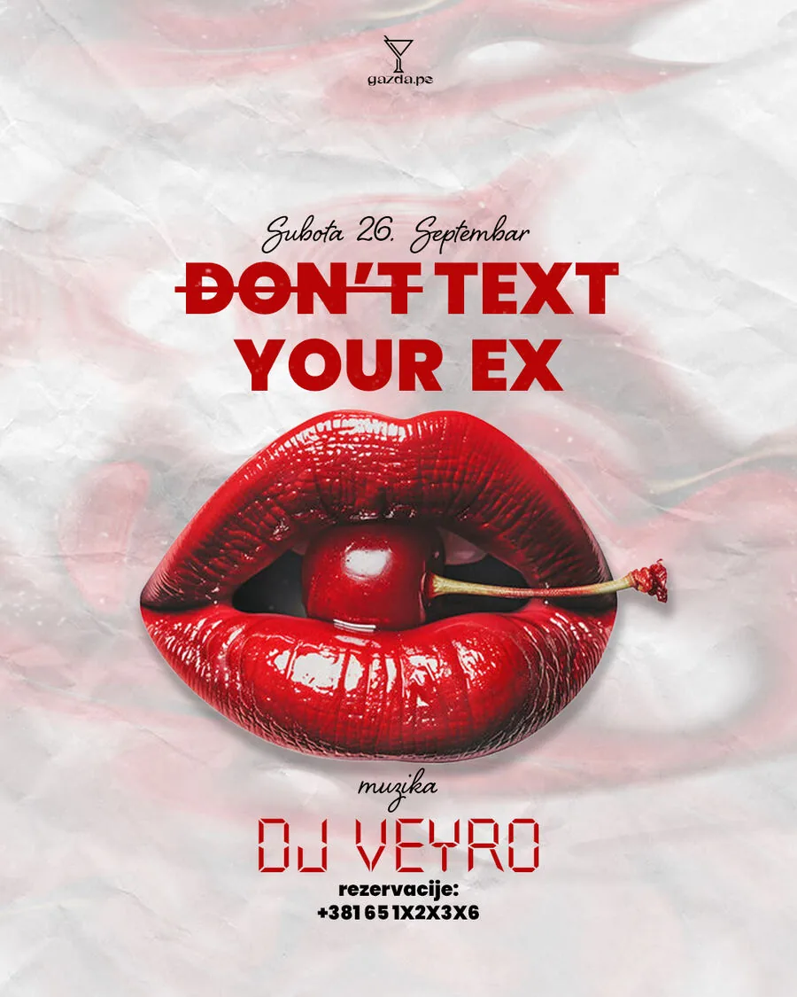 Don’t Text Your Ex — Party
