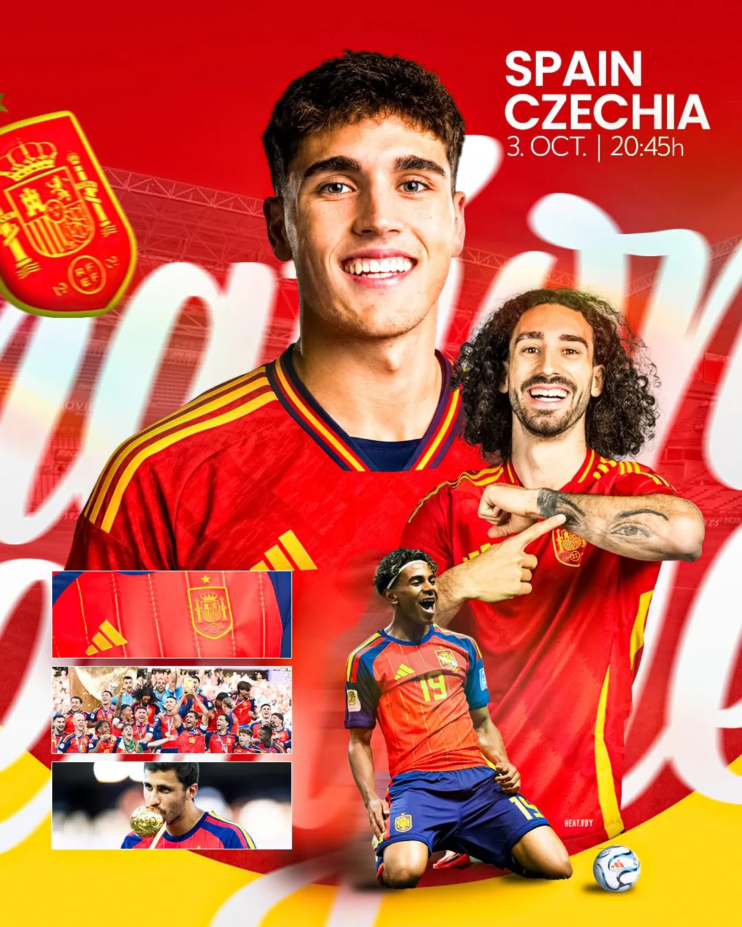 Spain vs Czechia — Matchday
